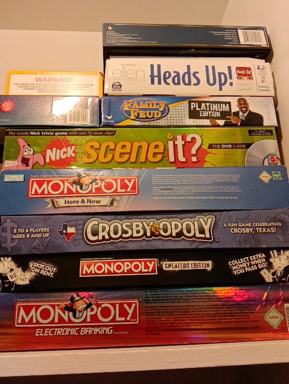 Electronic Banking - Blue and Red Family Board Game
